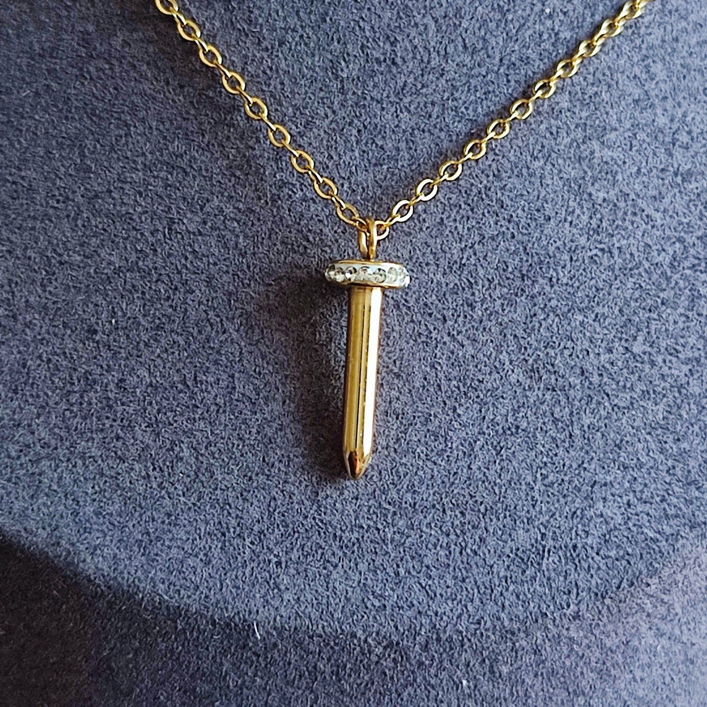 Collier Clou Doré