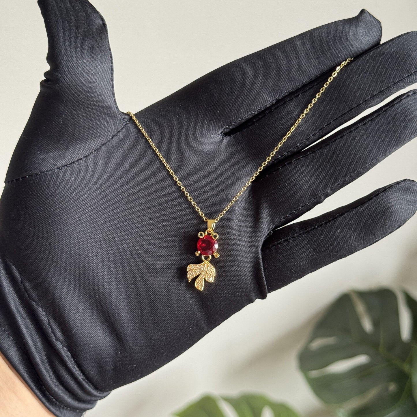 Collier Sirène Rubis
