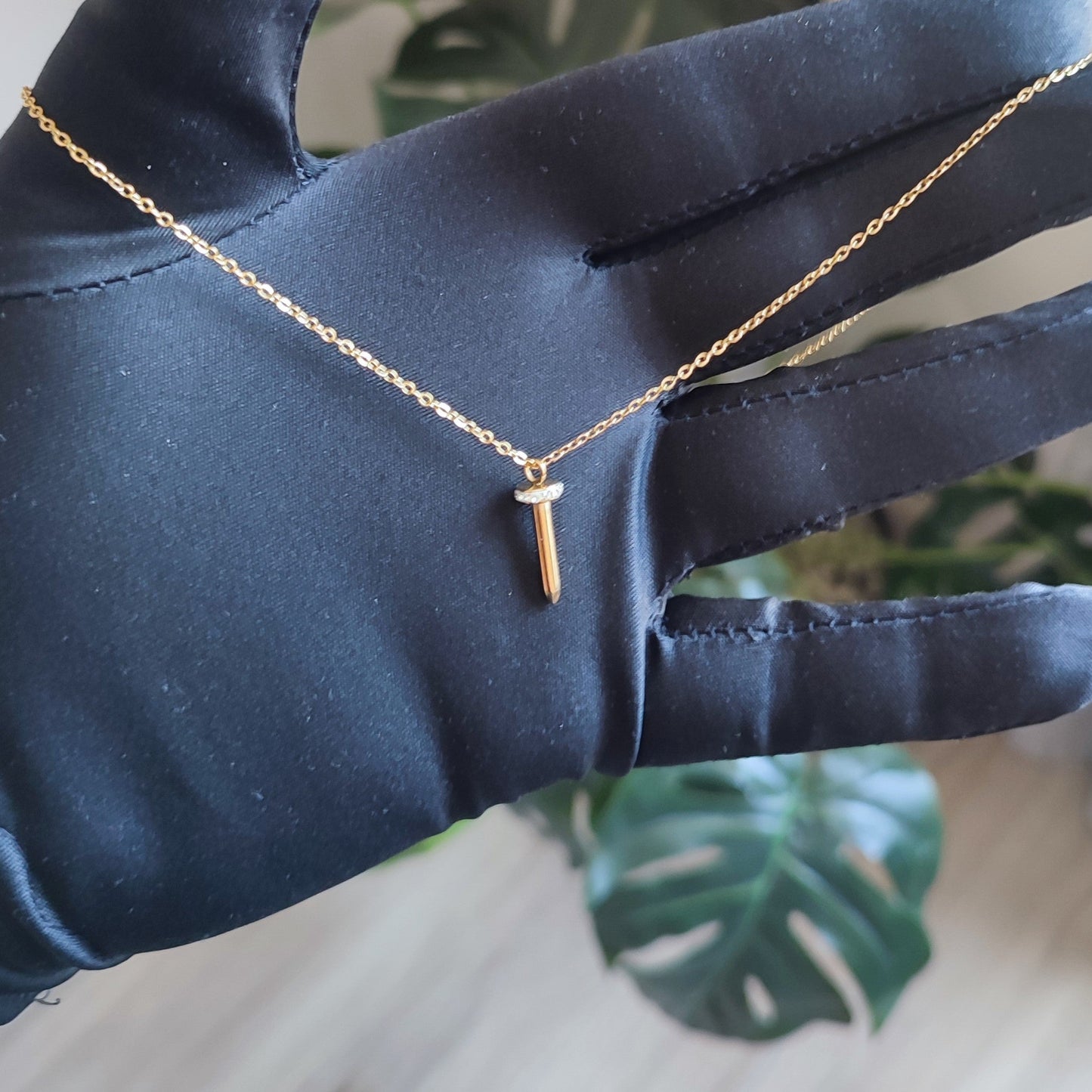 Collier Clou Doré