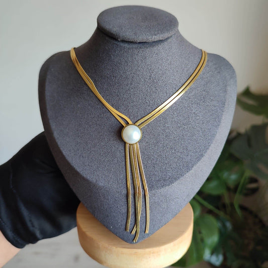 Collier Perle Méditerranéenne - Boutique R Luxuria