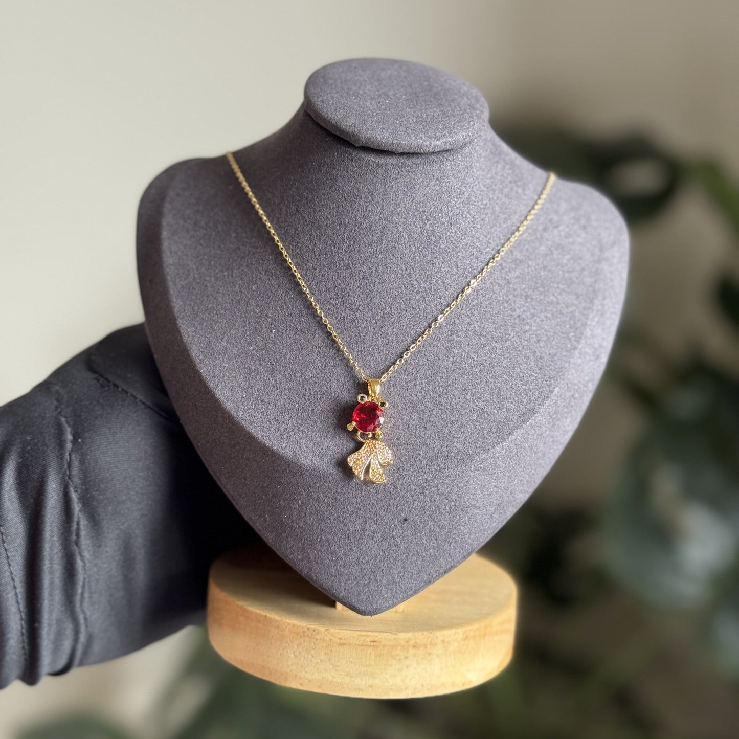 Collier Sirène Rubis