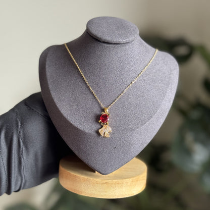 Collier Sirène Rubis